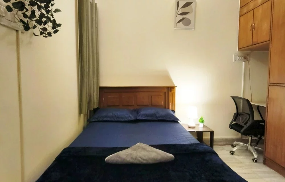 FlickStays Daffodil Room G1 | Private Room with Adjacent Washroom in a 3BHK Villa | HSR Layout Sector 7, Bangalore