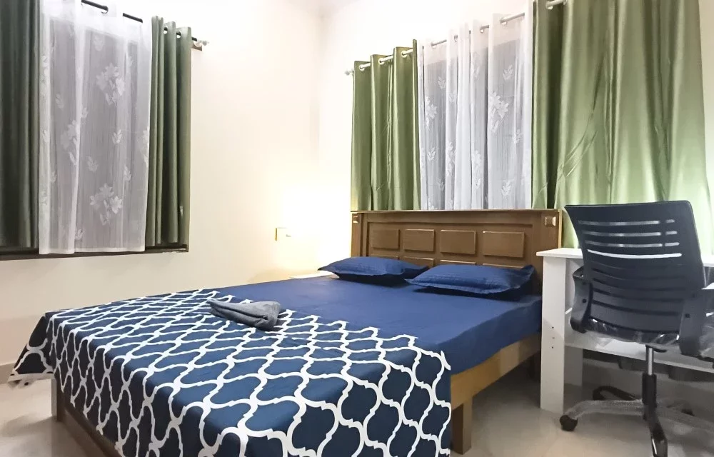 FlickStays Elara Room 101 | Private Room with Attached Washroom in a 3BHK Villa | BTM Layout Stage 2, Bangalore