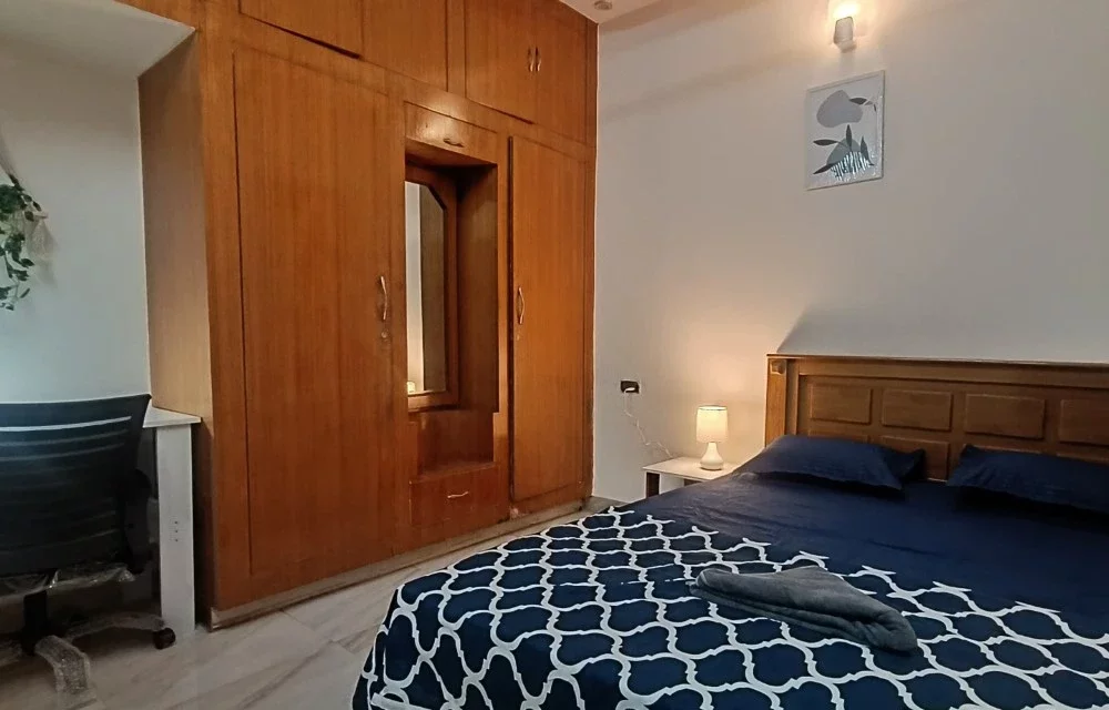 FlickStays Elara Room G1 | Private Room with Adjacent Washroom in a 3BHK Villa | BTM Layout Stage 2, Bangalore