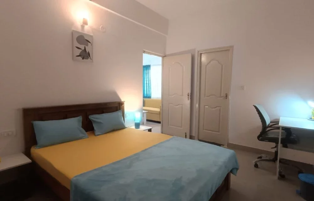 FlickStays Galaxy 04 | Fully Furnished 1BHK Apartment with Private kitchen| HSR Layout Sector 2, Bangalore